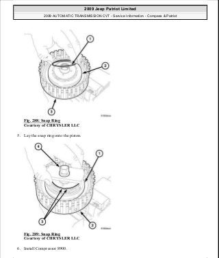 Manuales de reparaciones jeep compass y patriot limited 2007-2009
