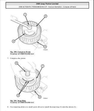 Manuales de reparaciones jeep compass y patriot limited 2007-2009
