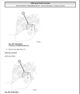 Manuales de reparaciones jeep compass y patriot limited 2007-2009