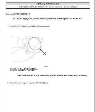 Manuales de reparaciones jeep compass y patriot limited 2007-2009