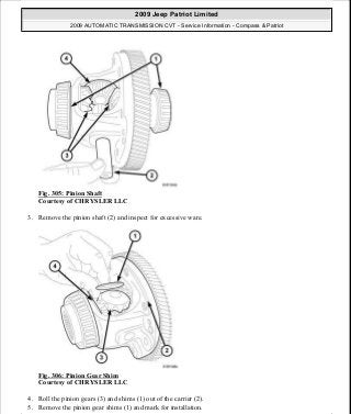 Manuales de reparaciones jeep compass y patriot limited 2007-2009