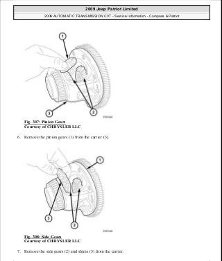 Manuales de reparaciones jeep compass y patriot limited 2007-2009