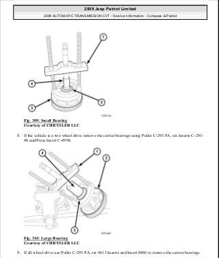 Manuales de reparaciones jeep compass y patriot limited 2007-2009