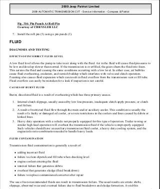 Manuales de reparaciones jeep compass y patriot limited 2007-2009