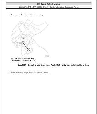 Manuales de reparaciones jeep compass y patriot limited 2007-2009