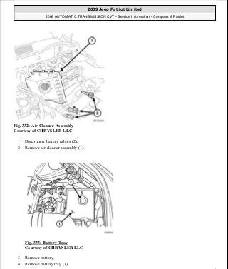 Manuales de reparaciones jeep compass y patriot limited 2007-2009