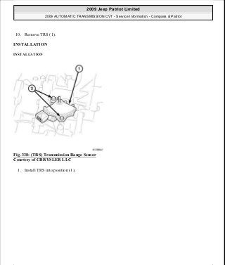 Manuales de reparaciones jeep compass y patriot limited 2007-2009
