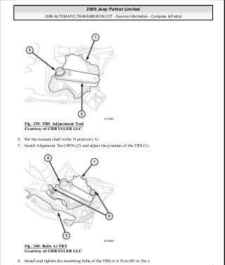 Manuales de reparaciones jeep compass y patriot limited 2007-2009