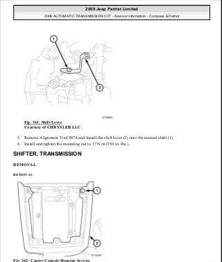 Manuales de reparaciones jeep compass y patriot limited 2007-2009