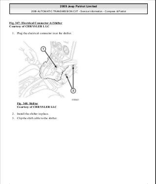 Manuales de reparaciones jeep compass y patriot limited 2007-2009