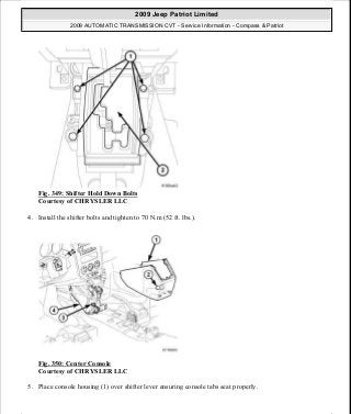 Manuales de reparaciones jeep compass y patriot limited 2007-2009