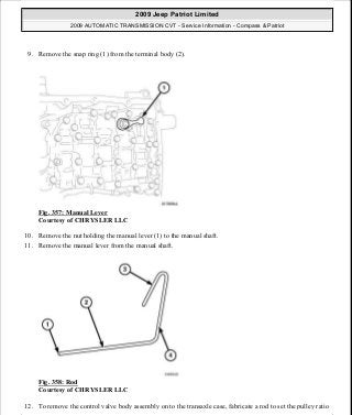 Manuales de reparaciones jeep compass y patriot limited 2007-2009