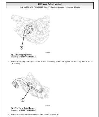 Manuales de reparaciones jeep compass y patriot limited 2007-2009