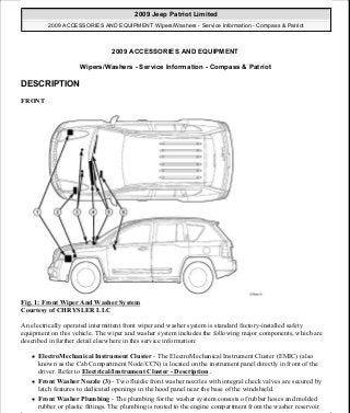 Manuales de reparaciones jeep compass y patriot limited 2007-2009