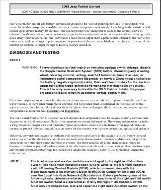 Manuales de reparaciones jeep compass y patriot limited 2007-2009