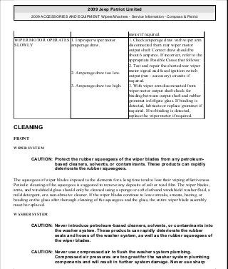Manuales de reparaciones jeep compass y patriot limited 2007-2009