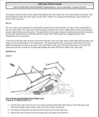 Manuales de reparaciones jeep compass y patriot limited 2007-2009