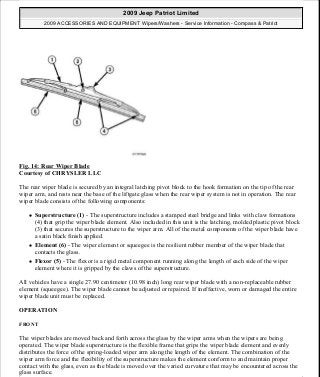 Manuales de reparaciones jeep compass y patriot limited 2007-2009