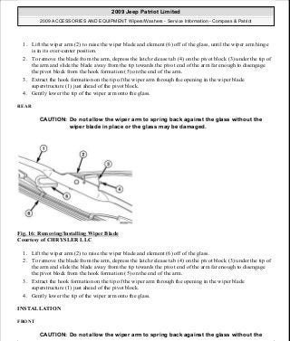 Manuales de reparaciones jeep compass y patriot limited 2007-2009