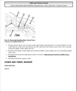 Manuales de reparaciones jeep compass y patriot limited 2007-2009