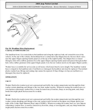 Manuales de reparaciones jeep compass y patriot limited 2007-2009