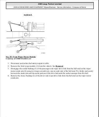 Manuales de reparaciones jeep compass y patriot limited 2007-2009