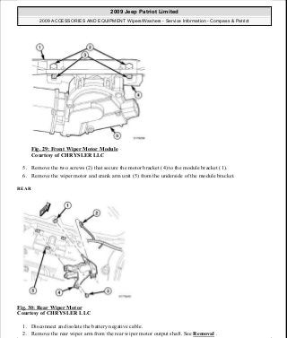 Manuales de reparaciones jeep compass y patriot limited 2007-2009