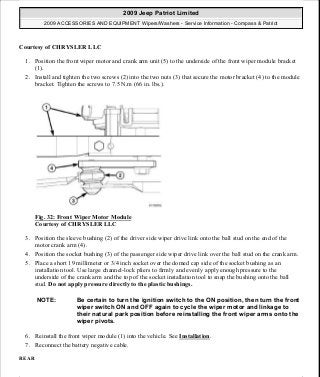 Manuales de reparaciones jeep compass y patriot limited 2007-2009