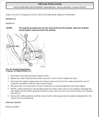 Manuales de reparaciones jeep compass y patriot limited 2007-2009