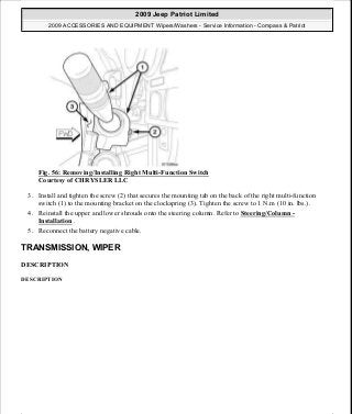 Manuales de reparaciones jeep compass y patriot limited 2007-2009