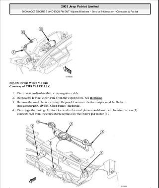 Manuales de reparaciones jeep compass y patriot limited 2007-2009