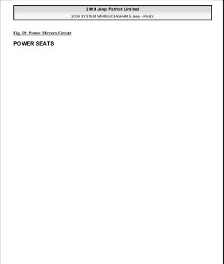 Manuales de reparaciones jeep compass y patriot limited 2007-2009