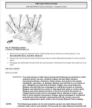 Manuales de reparaciones jeep compass y patriot limited 2007-2009