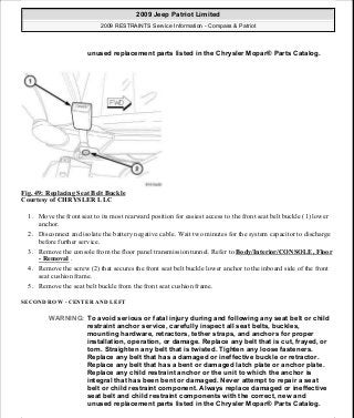 Manuales de reparaciones jeep compass y patriot limited 2007-2009