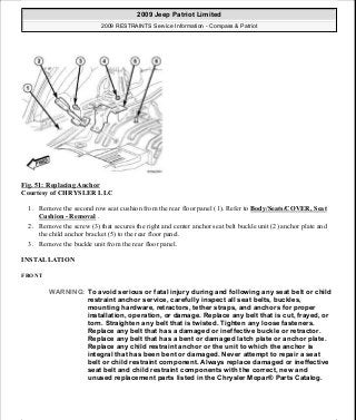 Manuales de reparaciones jeep compass y patriot limited 2007-2009