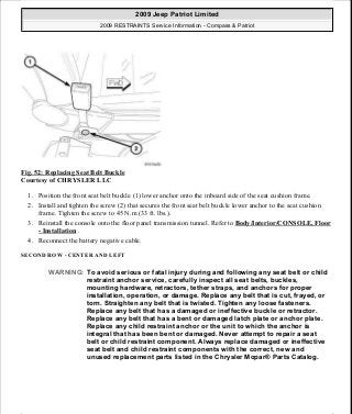 Manuales de reparaciones jeep compass y patriot limited 2007-2009