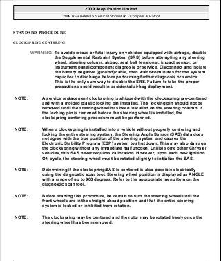 Manuales de reparaciones jeep compass y patriot limited 2007-2009
