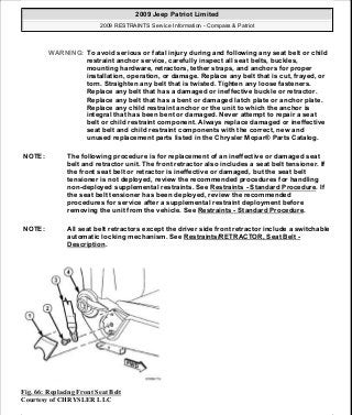 Manuales de reparaciones jeep compass y patriot limited 2007-2009