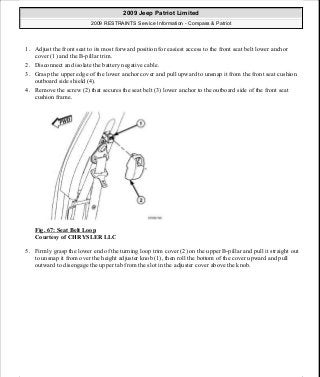 Manuales de reparaciones jeep compass y patriot limited 2007-2009