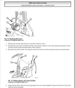 Manuales de reparaciones jeep compass y patriot limited 2007-2009