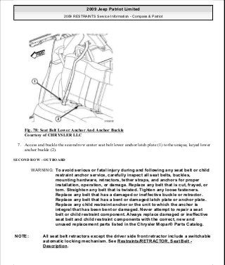 Manuales de reparaciones jeep compass y patriot limited 2007-2009