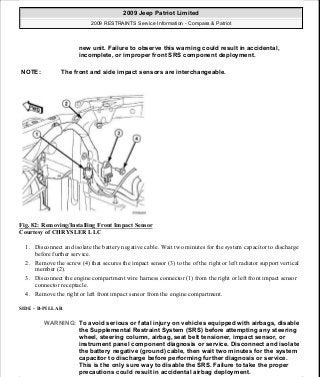 Manuales de reparaciones jeep compass y patriot limited 2007-2009