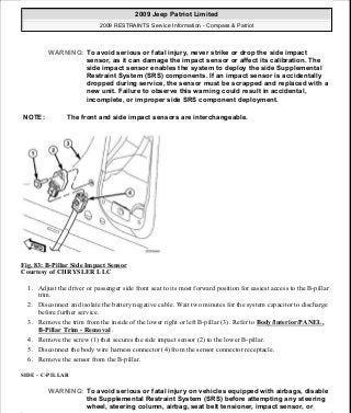 Manuales de reparaciones jeep compass y patriot limited 2007-2009