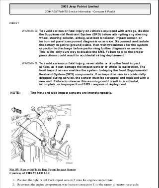 Manuales de reparaciones jeep compass y patriot limited 2007-2009