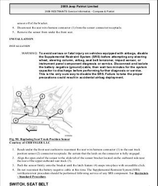 Manuales de reparaciones jeep compass y patriot limited 2007-2009