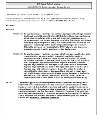 Manuales de reparaciones jeep compass y patriot limited 2007-2009
