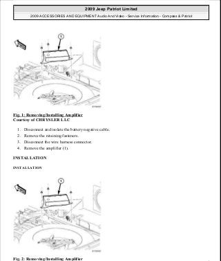 Manuales de reparaciones jeep compass y patriot limited 2007-2009