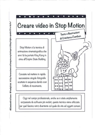 Un manuale per creare video in Stop Motion!