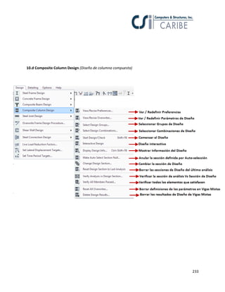 10.d Composite Column Design (Diseño de columna compuesta)

233

 