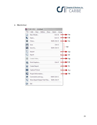 24
1. File (Archivo)
 